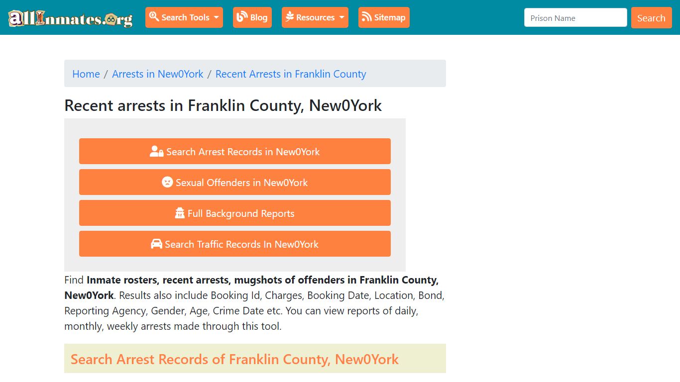 Recent arrests in Franklin County, New York | Mugshots, Rosters ...